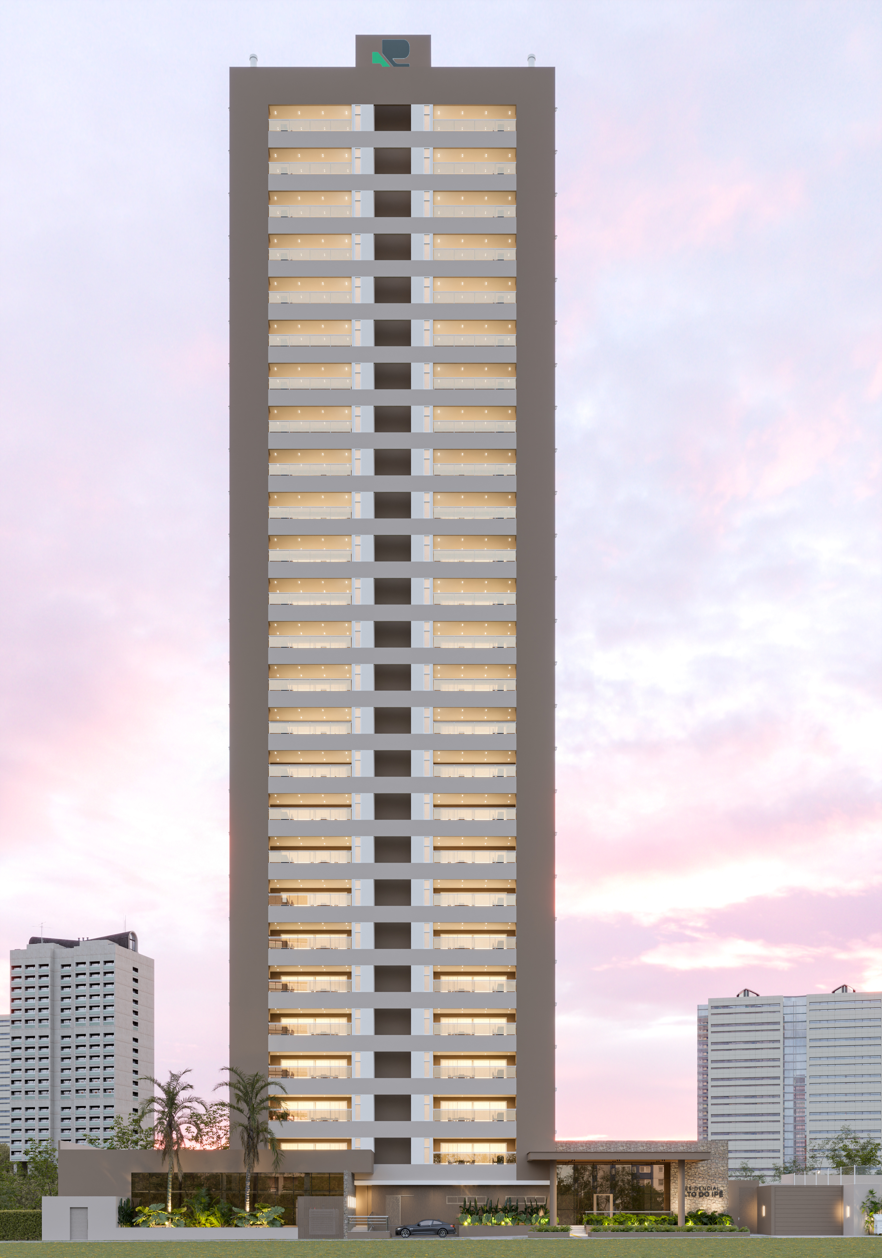 Vista do Residencial Alto do Ipê